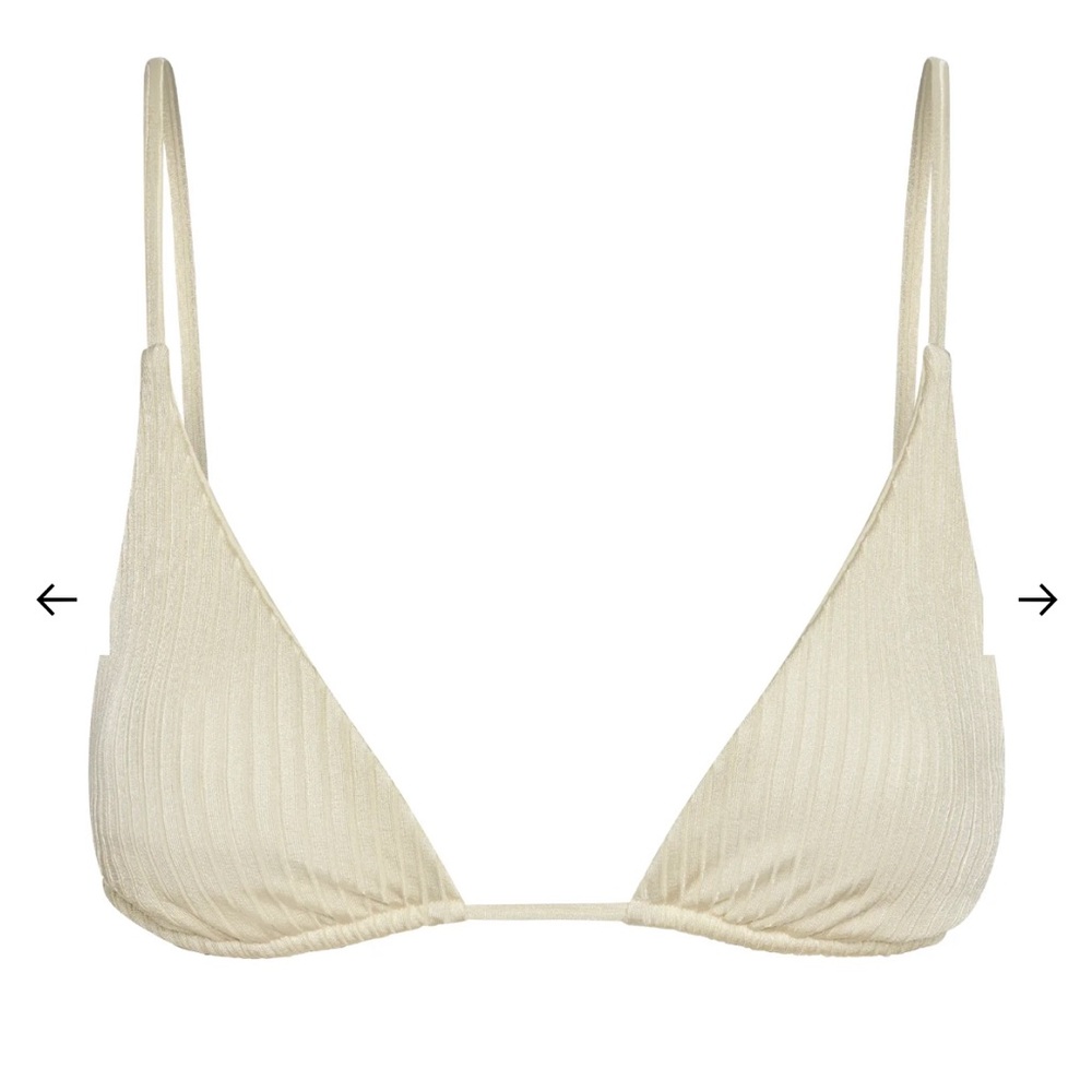 Monday Swimwear Set - Ivory Shiny Rib